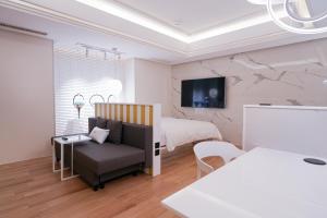 Deluxe Double Room with Jacuzzi and 86 inch Flat-screen TV