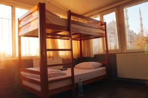 Bed in 8-Bed Dormitory Room room in Nobel Hostel