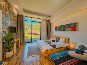 Phòng 4 Người Có Phòng Tắm (Quadruple Room with Bathroom)
