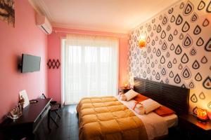 Deluxe Double Room with Balcony and Private External Bathroom room in City Lights Rome