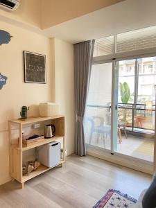 Phòng 4 Người có Sân hiên (Quadruple Room with Terrace)