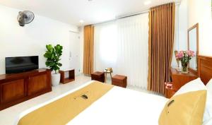 Phòng Deluxe hướng biển giường đôi (Deluxe Double Room with Sea View)