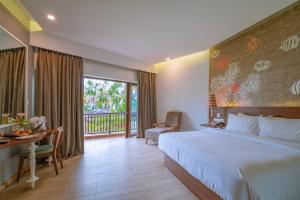 Phòng Loại Sang Giường Đôi Hướng Vườn (Deluxe Double Garden View)