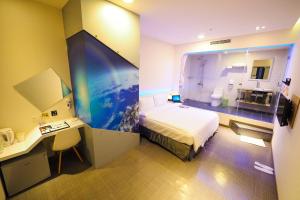 Phòng Tiết kiệm giường đôi không có chỗ đậu xe (Economy Double Room without Parking)