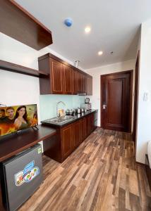 Căn hộ Deluxe 1 Phòng ngủ Nhìn ra Thành Phố (Deluxe One-Bedroom Apartment with City View)