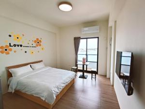Phòng Giường Đôi có Ban công và Nhìn ra Biển (Double Room with Balcony and Sea View)