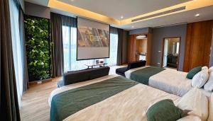 Phòng 4 người nhìn ra vườn (Quadruple Room with Garden View)
