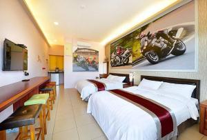 Phòng 4 người Nhìn ra cảnh Núi non (Quadruple Room with Mountain View)