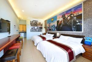 Phòng 4 người Nhìn ra cảnh Núi non (Quadruple Room with Mountain View)