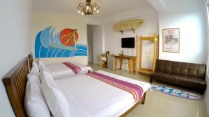 Phòng Bốn Người Có Phòng Tắm Riêng (Quadruple Room with Private Bathroom)