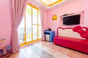 Phòng Giường Đôi có Ban công và Nhìn ra Biển (Double Room with Balcony and Sea View)