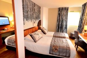 Superior Double or Twin Room room in Green hotels Confort Paris 13