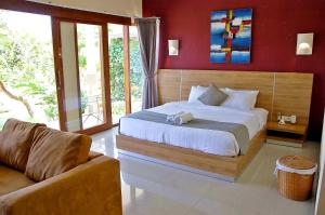 Bungalow Giường Đôi Nhìn ra Vườn (Bungalow Double with Garden View)