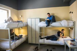 Bed in 4-Bed Male Dormitory Room room in Abraham Hostel Tel Aviv