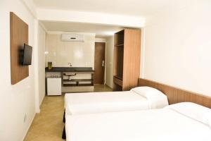 Quadruple Room with Balcony room in Happy Hotel Ponta Negra