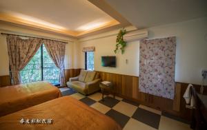 Phòng 4 Người có Sân hiên (Quadruple Room with Terrace)
