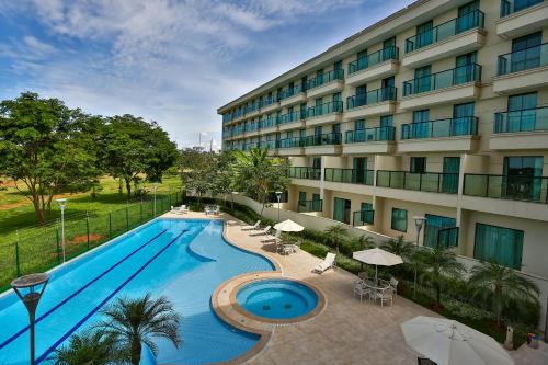 Piscina, Quality Hotel & Suites Brasilia in South Wing Piscina, Quality Hotel & Suites Brasilia in South Wing