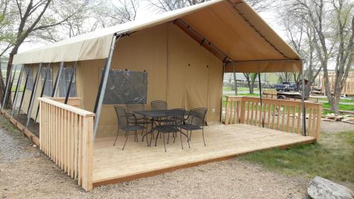 This photo about America's Tent Lodges Bryce Canyon shared on HyHotel.com