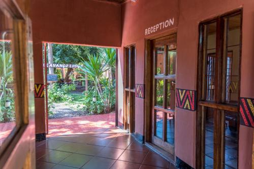 Lobby, Okavango Lodge in Livingstone Lobby, Okavango Lodge in Livingstone