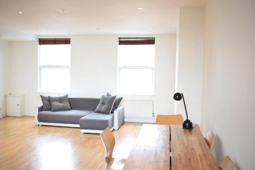 This photo about Sunny & Spacious 2-Bed Flat in North West London shared on HyHotel.com