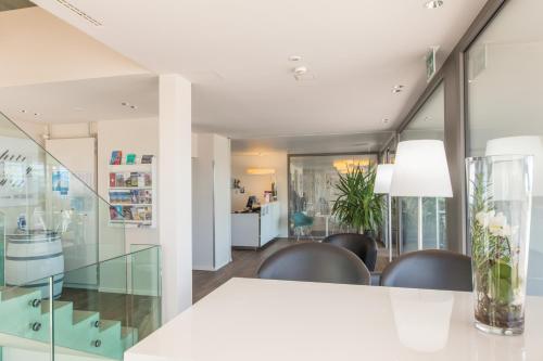 Előcsarnok, Hotel Lavaux in Cully Előcsarnok, Hotel Lavaux in Cully