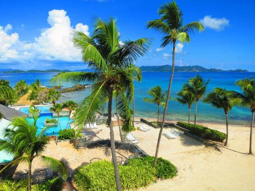 Utsikt, Luxury Beachfront Duplex Villa on Sapphire Beach V in Red Hook Utsikt, Luxury Beachfront Duplex Villa on Sapphire Beach V in Red Hook