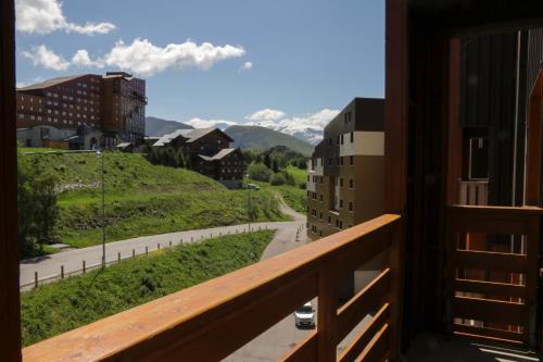 Erkély/terasz, SUNWEB Residence Les Bergers in L'Alpe d'Huez Erkély/terasz, SUNWEB Residence Les Bergers in L'Alpe d'Huez