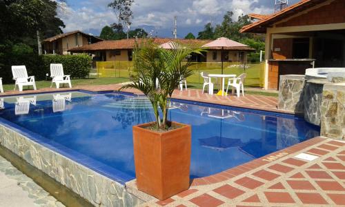 Swimming pool, Finca Hotel Cafetos in La Frontera Swimming pool, Finca Hotel Cafetos in La Frontera