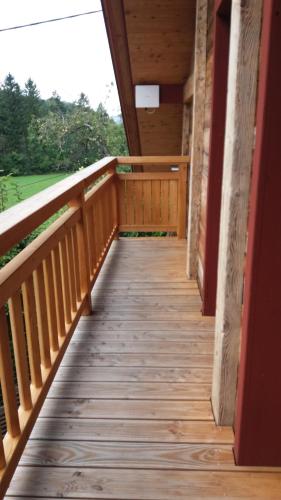 Balcony/terrace, Gite rural les Combes in Thorens-Glieres Balcony/terrace, Gite rural les Combes in Thorens-Glieres