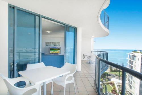 Balkong/terasse, Mantra Mooloolaba Beach in Sunshine Coast Balkong/terasse, Mantra Mooloolaba Beach in Sunshine Coast