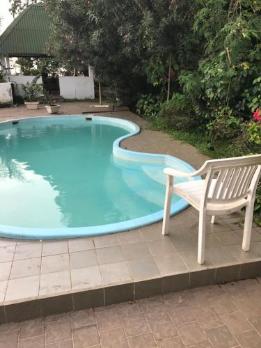 Swimmingpool, Pension Les Palmiers in Conakry Swimmingpool, Pension Les Palmiers in Conakry