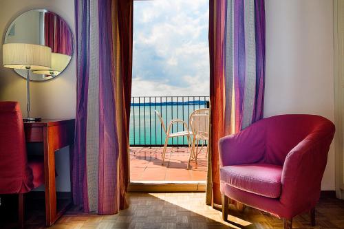 Erkély/terasz, Hotel Sirmione in Óváros Erkély/terasz, Hotel Sirmione in Óváros