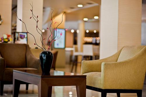 Lobby, Hotel Solans Presidente in Rosário Lobby, Hotel Solans Presidente in Rosário