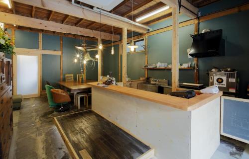 Shared lounge/TV area, Fukuoka Guesthouse HIVE in Fukuoka Shared lounge/TV area, Fukuoka Guesthouse HIVE in Fukuoka