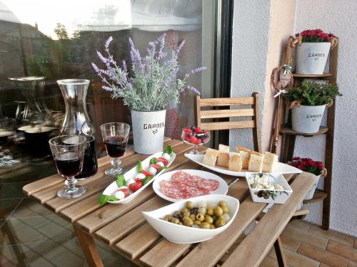 Balcony/terrace, Ferienhaus am Stadtgraben in Hornbach Balcony/terrace, Ferienhaus am Stadtgraben in Hornbach