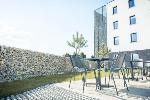 Terraza/balcón, ibis budget Troyes Est in Troyes Terraza/balcón, ibis budget Troyes Est in Troyes