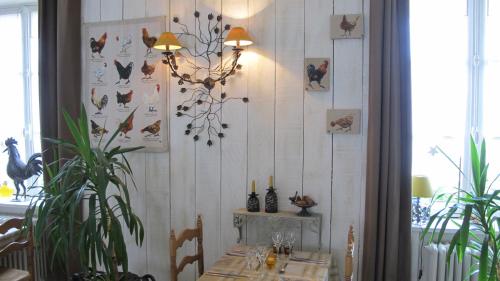 Étterem, Hotel Au Bord du Monde in Neuvy Sur Barangeon Étterem, Hotel Au Bord du Monde in Neuvy Sur Barangeon