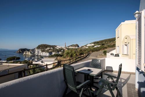 Balcony/terrace, Hotel Villaggio Dei Pescatori in Ponza Island Balcony/terrace, Hotel Villaggio Dei Pescatori in Ponza Island