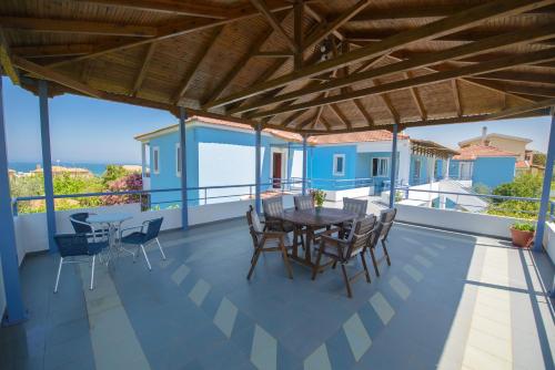 ระเบียง/ชานเรือน, Dimitra Apartment Hotel in สคาฟีเดีย ระเบียง/ชานเรือน, Dimitra Apartment Hotel in สคาฟีเดีย