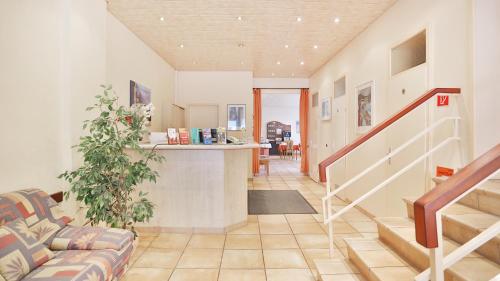 Vestíbulo, Hotel Europa Pforzheim in Pforzheim Vestíbulo, Hotel Europa Pforzheim in Pforzheim