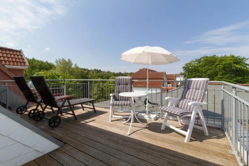 Balcony/terrace, HOTEL am STRAND in Ostseebad Kuhlungsborn Balcony/terrace, HOTEL am STRAND in Ostseebad Kuhlungsborn