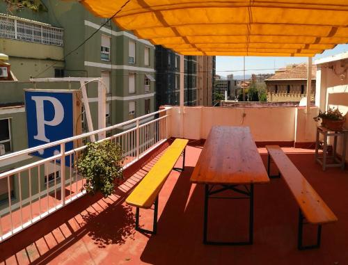 Terraza/balcón, Hostal Alhambra Tarragona in Tarragona City Center Terraza/balcón, Hostal Alhambra Tarragona in Tarragona City Center