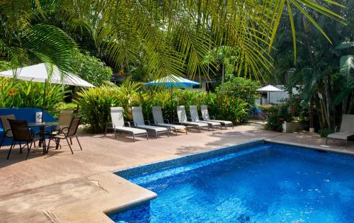 Swimming pool, Tamarindo Blue Apartments in Tamarindo Swimming pool, Tamarindo Blue Apartments in Tamarindo