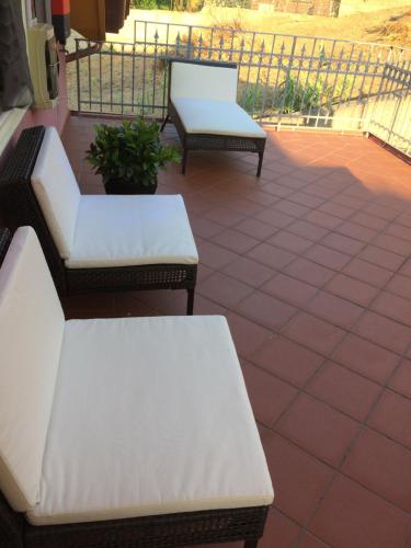Balcony/terrace, Tyrrhenian Sea Apartment in Reggio Calabria Balcony/terrace, Tyrrhenian Sea Apartment in Reggio Calabria