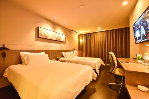 This photo about Jinjiang Inn Haikou Binhai Avenue Qilou Old Street shared on HyHotel.com