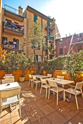 Balcony/terrace, Hotel Il Guercino in Bologna Balcony/terrace, Hotel Il Guercino in Bologna