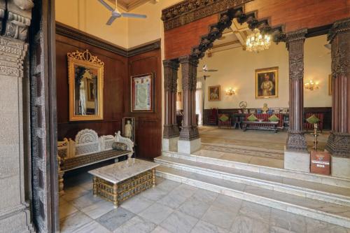 エントランス, Nilambag Palace Hotel in バーウナガル エントランス, Nilambag Palace Hotel in バーウナガル