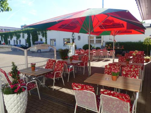 Balkon/Terrasse, Hotel Dorotheenhof in Cottbus Balkon/Terrasse, Hotel Dorotheenhof in Cottbus