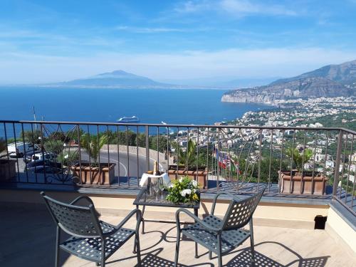 Uitzicht, Hotel La Vue d'Or in Sorrento Uitzicht, Hotel La Vue d'Or in Sorrento