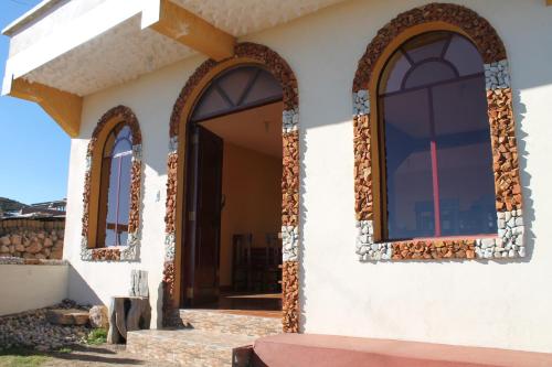 Entrance, Hostal Jallalla in Yumani Entrance, Hostal Jallalla in Yumani